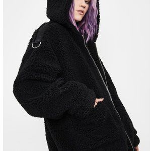 BLISSFUL MISERY TEDDY HOODIE